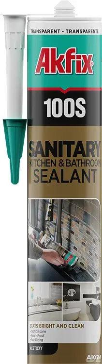 100S Sıhhi Tesisat Mutfak ve Banyo Silikonu