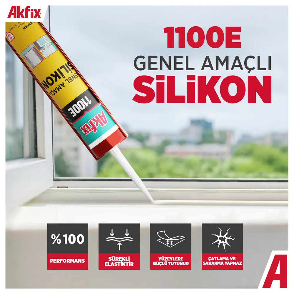 1100E Genel Amaçlı Silikon