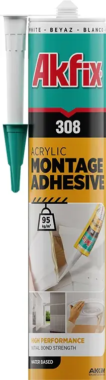308 Akrilik Montaj Yapıştırıcısı (Anında Tutma)