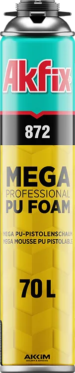 872 Mega Tabancalı PU Köpük 70L