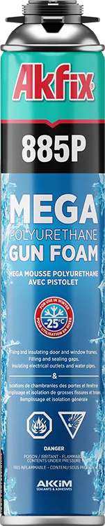 885 Mega Kış Tipi Tabancalı PU Köpük -25°C 65L