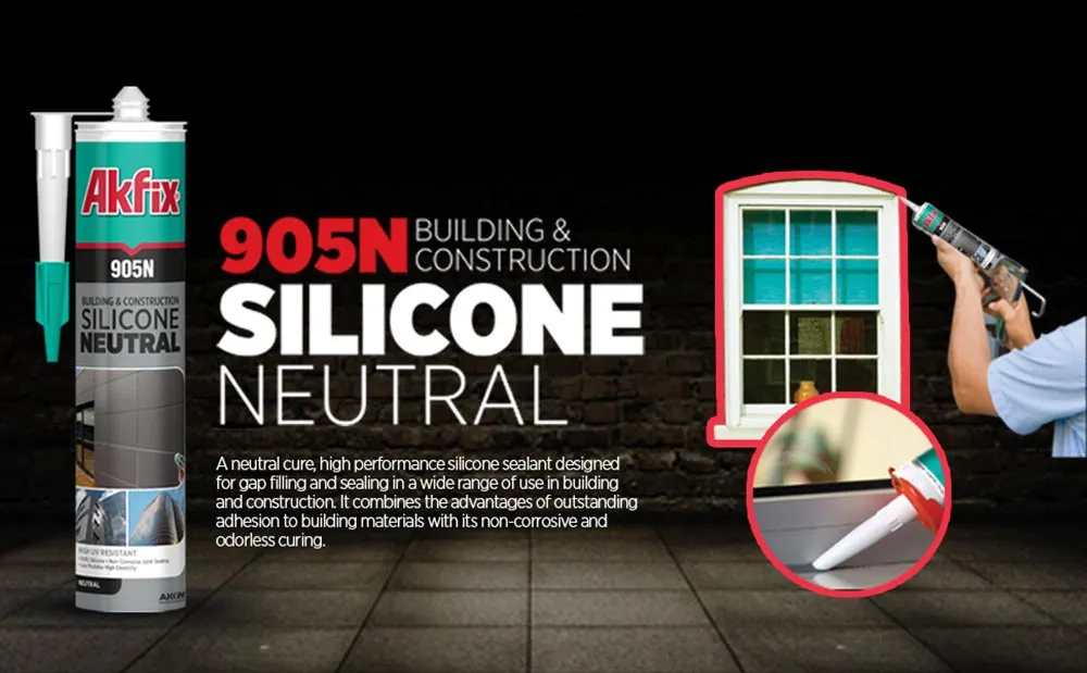 905N Nötr Silikon Mastik (Yapı ve İnşaat)