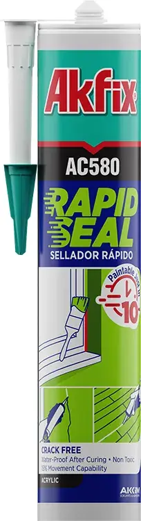 AC580 Rapid Seal Hızlı Boyanabilir Akrilik Mastik