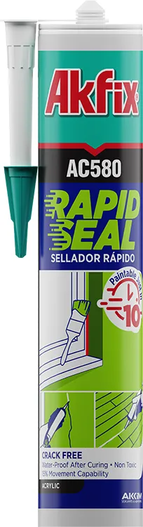 AC580 Rapid Seal Hızlı Boyanabilir Akrilik Mastik