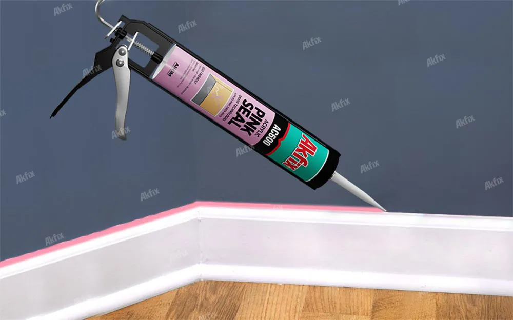 AC600 Pembe Akrilik Mastik