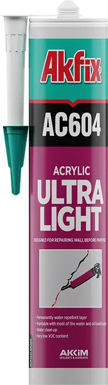 AC604 Ultra Hafif Boşluk Dolgu Mastiği