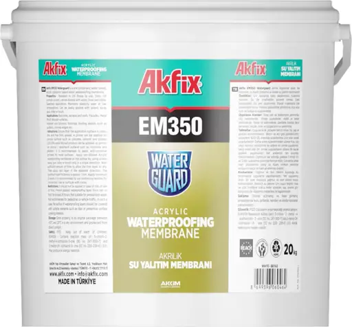EM350 Waterguard Akrilik Su Yalıtım Membranı