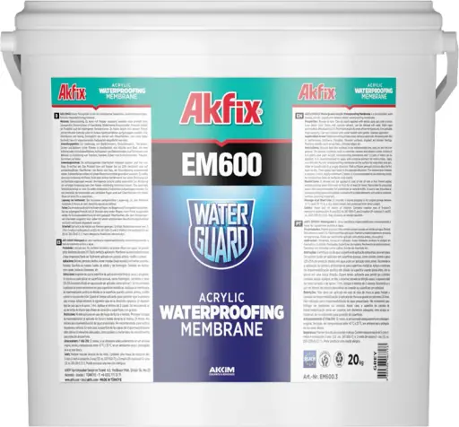 EM600 Waterguard Akrilik Su Yalıtım Membranı