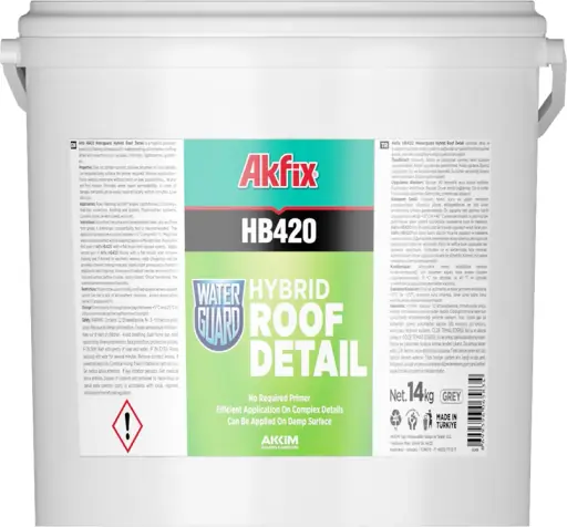HB420 Waterguard Hibrit Çatı Detay Su Yalıtımı
