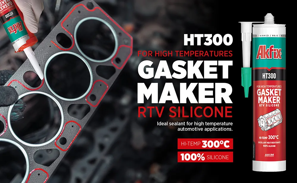 HT300 Yüksek Isı Silikonu