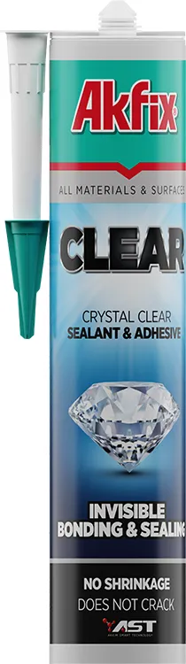 MS Clear Şeffaf Yapıştırıcı ve Mastik