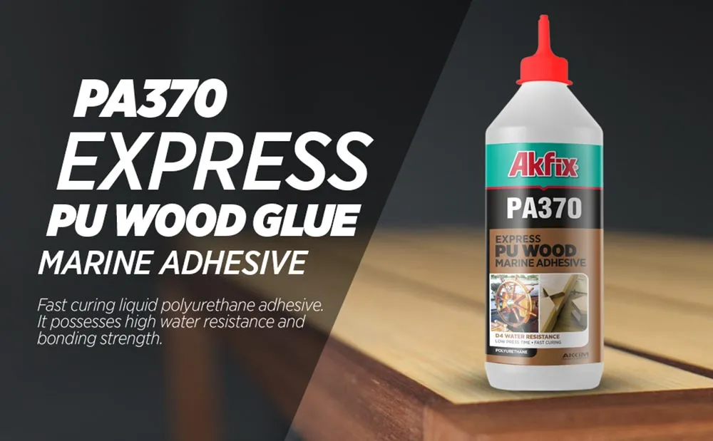 PA370 PU Ekspres Ahşap Tutkalı (Deniz Tutkalı)