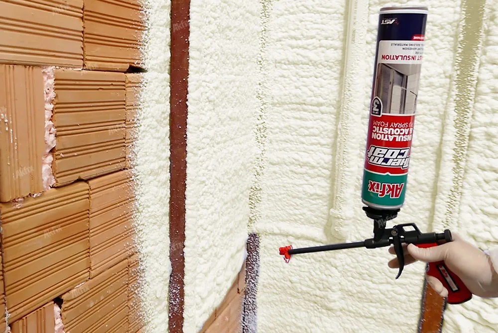 Thermcoat Termal ve Akustik Yalıtım Köpüğü (Tabancalı Kullanım)
