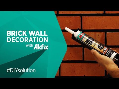 Brick Wall Decoration with Akfix