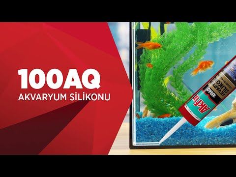 Akfix 100AQ Akvaryum Silikonu