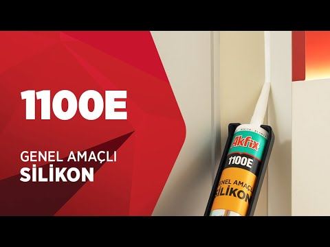 Akfix 1100E Genel Amaçlı Silikon