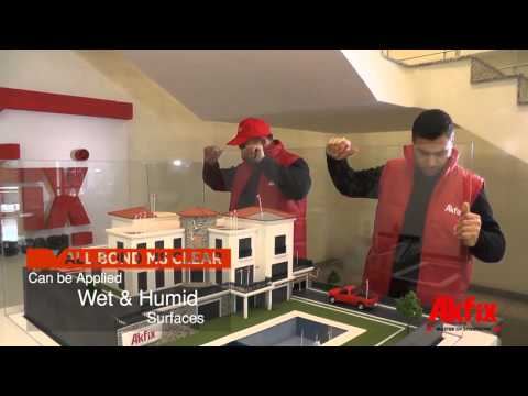 Kendin Yap - Akfix MS Seffaf Yapıştırıcıyla Cam Yapıştırma Uygulaması