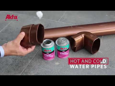 PVC Plastik Boru Yapıştırma ve Montaj