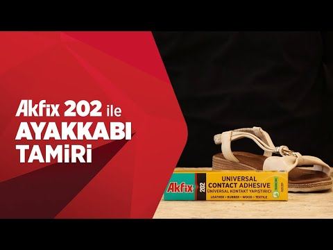 Akfix 202 ile Ayakkabı Tamiri