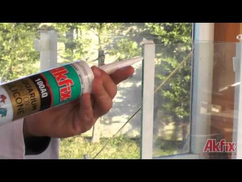 Akfix 100AQ Akvaryum Silikonu ile Akvaryum Nasıl Yapılır?