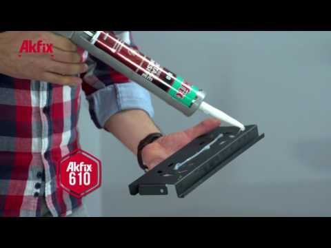 610 Ekspres Montaj Yapıştırıcı (Şeffaf) ile metal yapıştırma