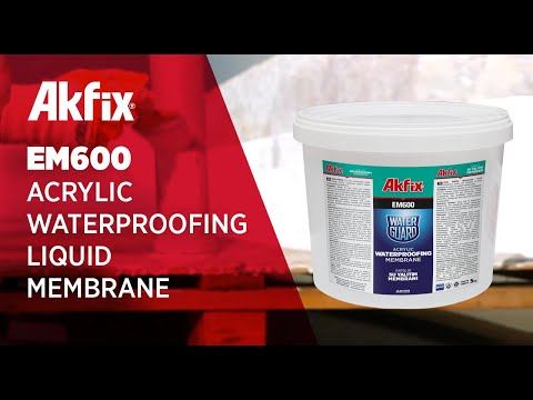 Akfix EM600 Acrylic Waterproofing Liquid Membrane