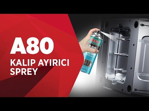 Akfix A80 Kalıp Ayırıcı Sprey
