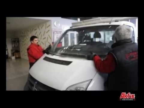 Akfix PU Oto Cam Yapıştırıcı ile Cam Montajı