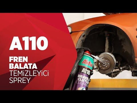 Akfix A110 Fren Balata Temizleyici Sprey