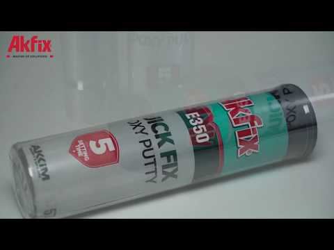 Akfix E350 Hızlı Çelik Yapıştırıcı Nasıl Kullanılır?