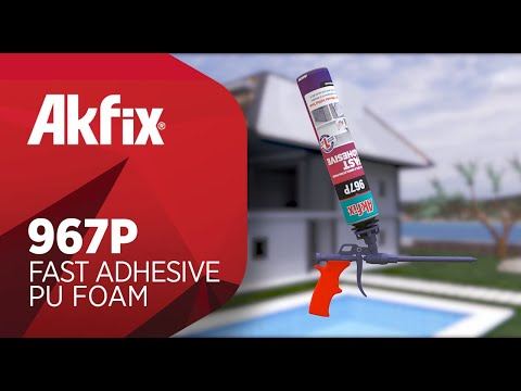 Akfix 967P Fast Adhesive Pu Foam
