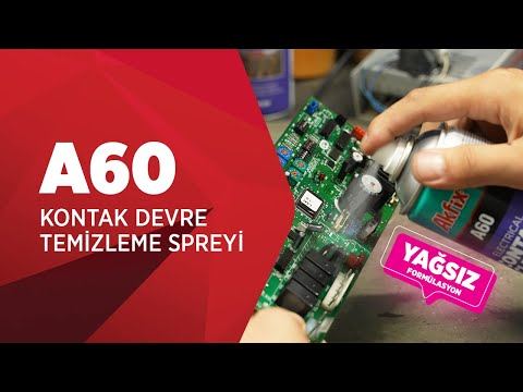 Akfix A60 Kontak Devre Temizleme Spreyi