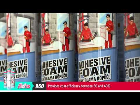 Akfix 960 Yapıştırıcı PU Köpük Uygulaması