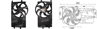 FAN MOTORU [] [FIAT FIORINO BIBPER NEMO]