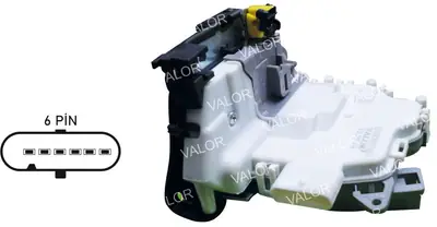 KAPI KILIT MOTORU [6P. SAG ARKA] [SEAT LEON 2013->2015]
