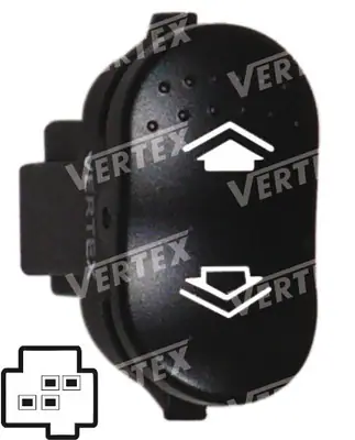 CAM ACMA KAPAMA ANAHTARI [SAG CAM TEKLI - 4P.] [FORD TRANSIT V347/FOCUS YM.]