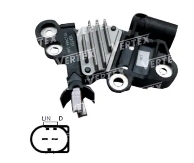 ALTERNATÖR KONJEKTOR [BOSCH TİPİ 14.0V.LIN] [FORD TRANSIT/SMAX/VOLVO S60]