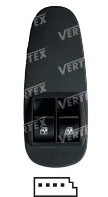 CAM ACMA KAPAMA ANAHTARI [SOL 2CAM - 4P.] [IVECO DAILY ]