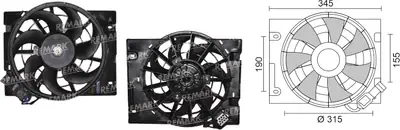 FAN MOTORU [KLIMALI] [OPEL ASTRA]
