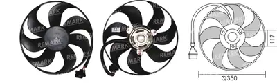 FAN MOTORU [] [VW.BORA/PASIFIK YASSI]