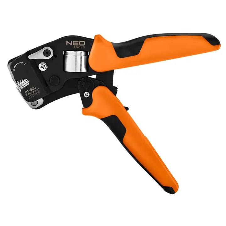 Hülse sıkıştırma pensesi CrV 230 mm, kendinden ayarlı 0.08 -16 mm2, AWG 26-5