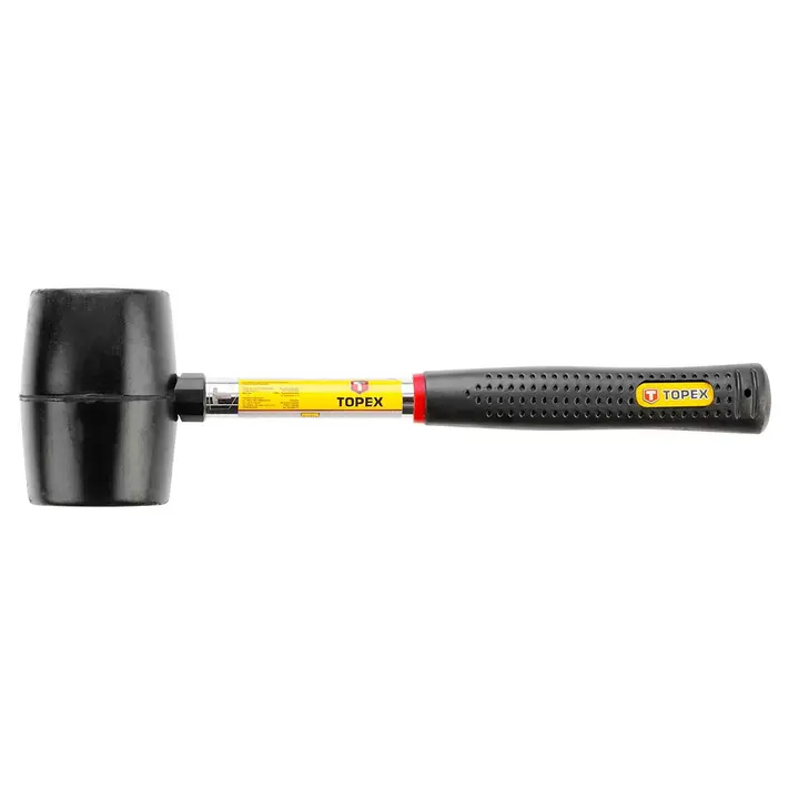 Kauçuk tokmak 60 mm, 450 g, sertleştirilmiş sap