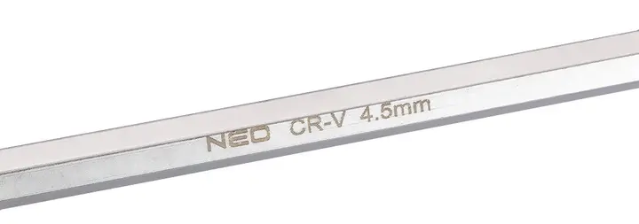 Altıgen anahtar 4.5 mm, CrV
