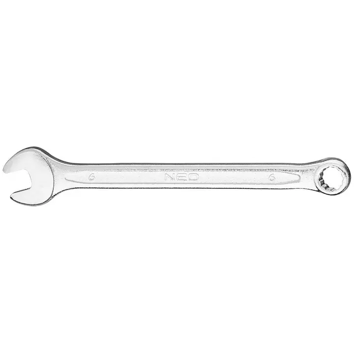 Kombine anahtar 6x100mm, CrV, DIN3113