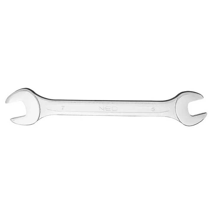 Çift ağızlı anahtar 6x7mm, CrV, DIN3110