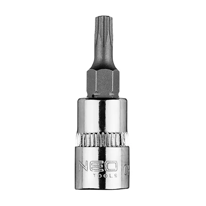 Torx TX20 1/4 lokma üzerine uç, kısa, 37 mm