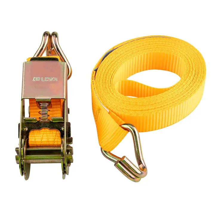 Cırcırlı bağlama kayışı 25 mm x 4 m, 1000 kg dayanımlı PES