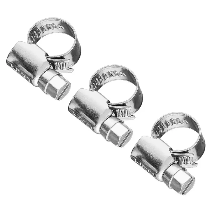 Sonsuz vidalı hortum kelepçesi 8-12/9 mm, W4, 3 adet