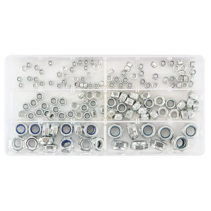 Kendinden kilitli somun, 146 parça set