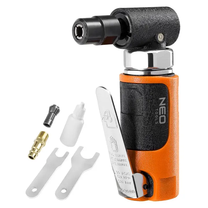 Pnömatik avuç taşlama makinesi 1/4;1/8 - 6 mm/3mm, 20.000 rpm
